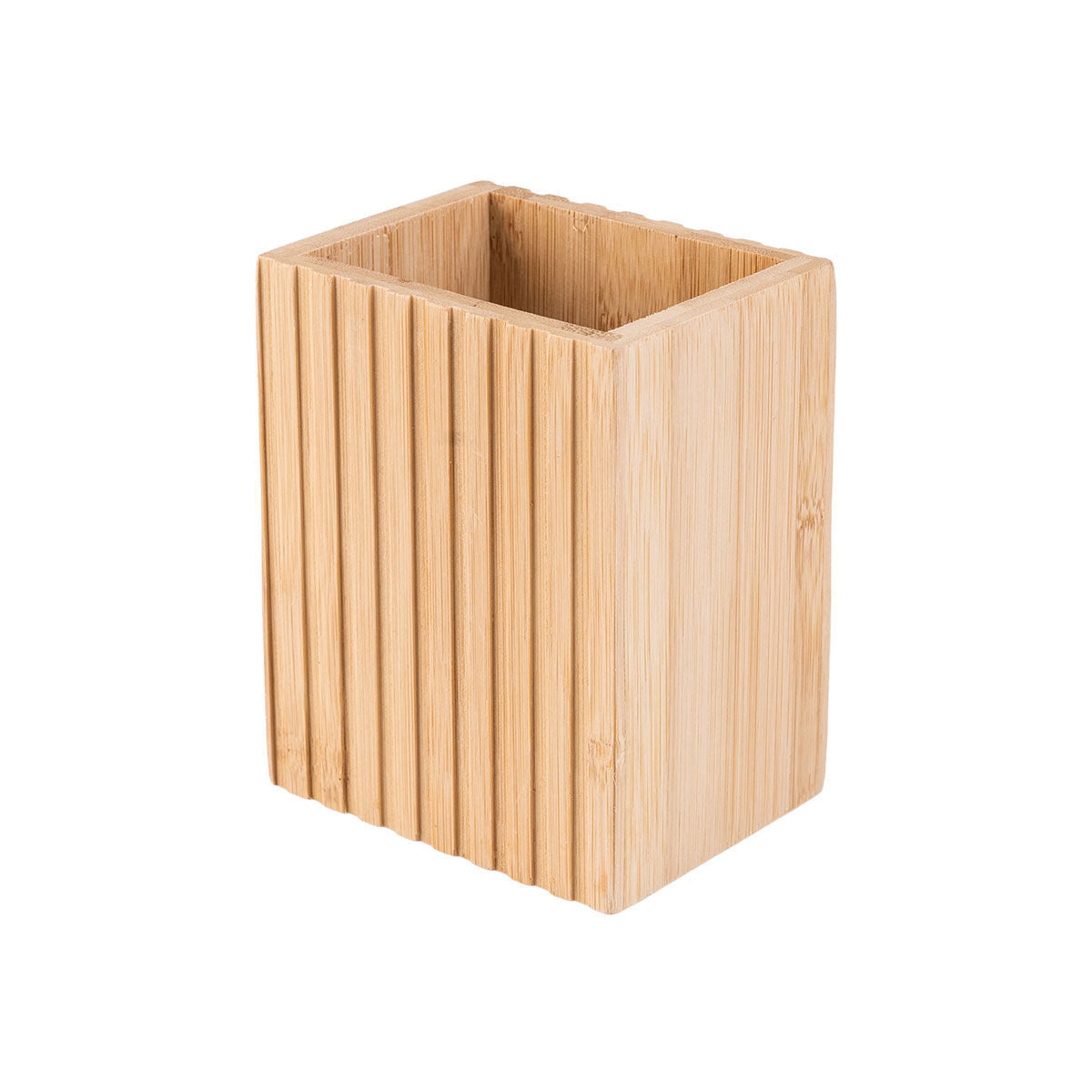 Θήκη οδοντόβουρτσας τετράγωνη Bamboo Essentials 8.3x6.50x10.3cm