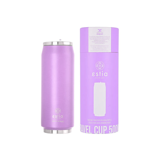 Θερμός Travel Cup Lavender Purple Save The Aegean 500ml